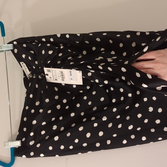 Brand New Zara Polka Dot Skirt - Picture 4 of 4